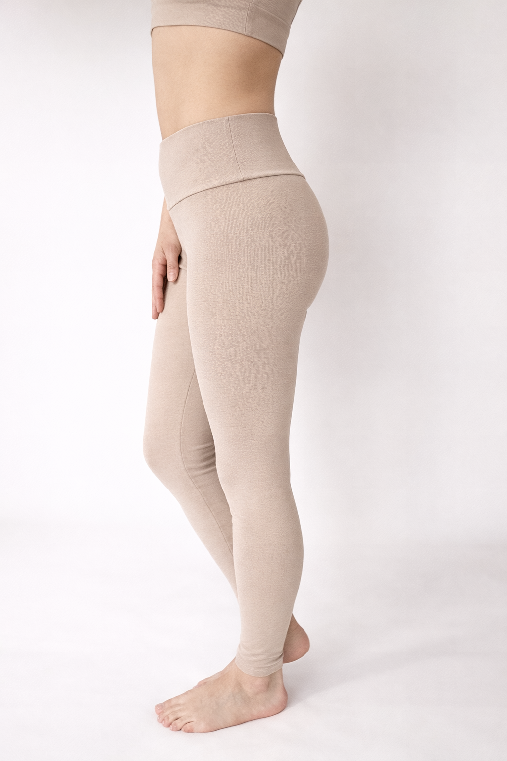 Leggings aus Bio-Baumwolle, 31"