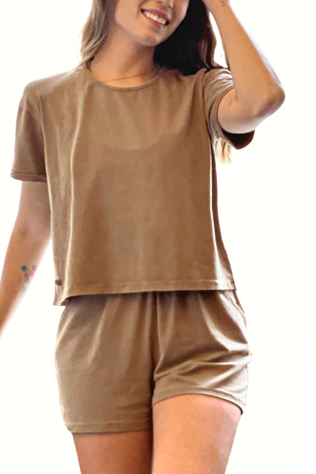 Short en coton bio Creamfields